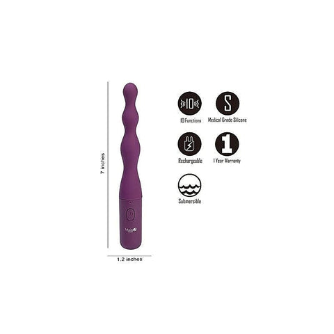DANI USB Rechargeable Beaded Anal Vibrator by Maia Toys