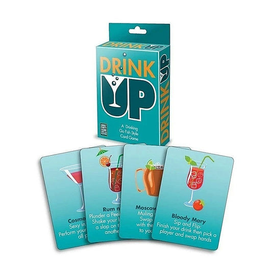 Drink Up Drinking Adult Card Game by Little Genie