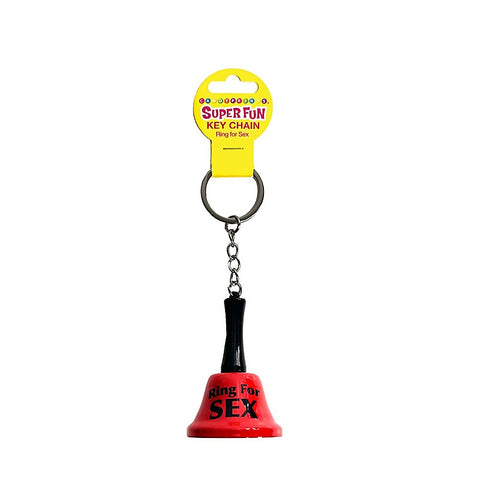 Ring For Sex Bell Keychain by Little Genie