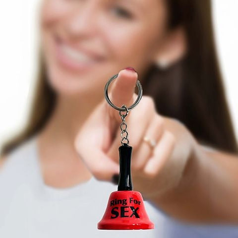 Ring For Sex Bell Keychain by Little Genie