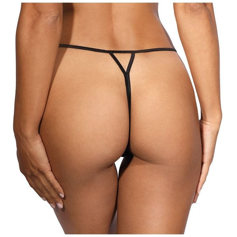 Lace Open Front G-String Panty by Axami Lingerie