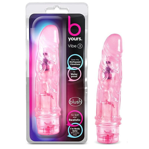 B Yours Vibe No 3 Realistic Vibrator by Blush Novelties