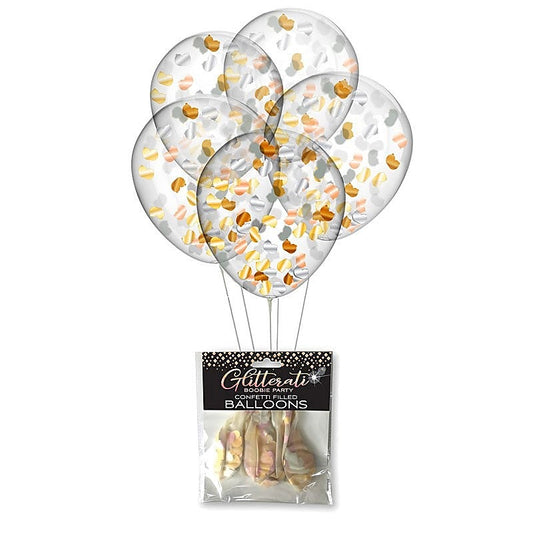Boobie Confetti Balloons by Little Genie