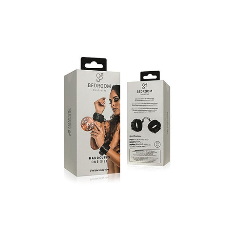 Bedroom Fantasies Faux Leather BDSM Handcuffs by Easytoys