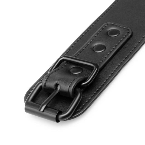 Faux Leather Ankle Cuffs by Easytoys