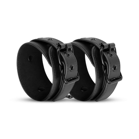 Faux Leather Ankle Cuffs by Easytoys