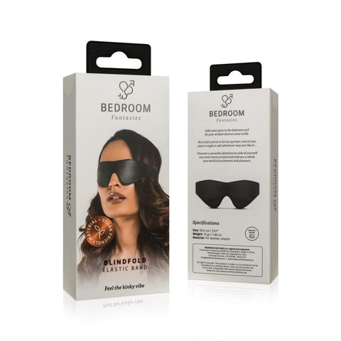 Faux Leather Blindfold by Easytoys