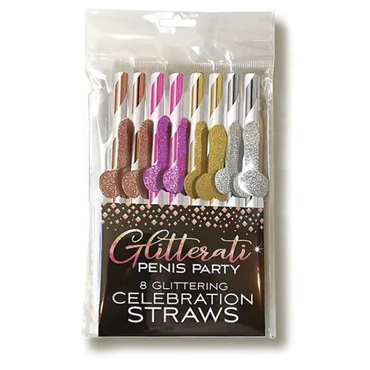Glitterati Celebration Straws by Little Genie