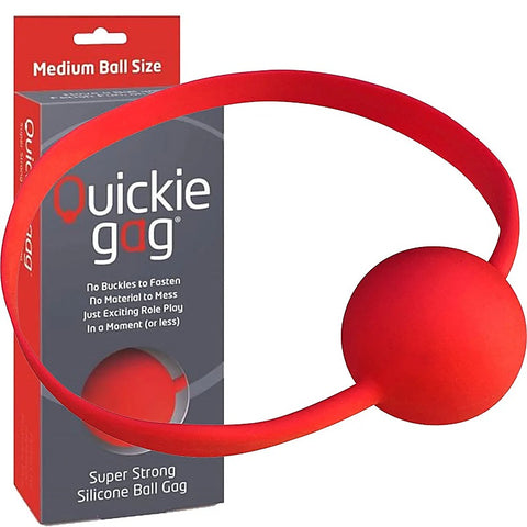 Quickie BDSM Play Gag Medium Ball by Creative Conceptions