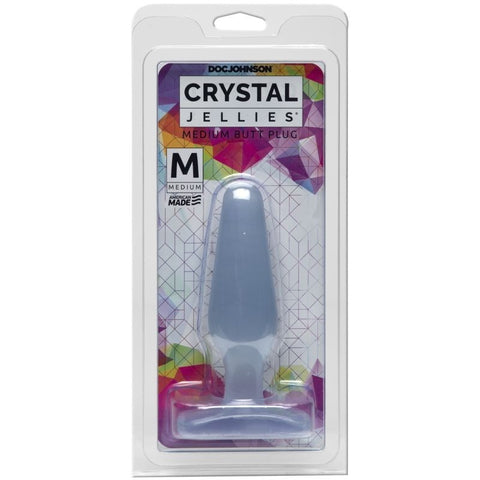 Crystal Jellies 5 Inch Medium Butt Plug by Doc Johnson