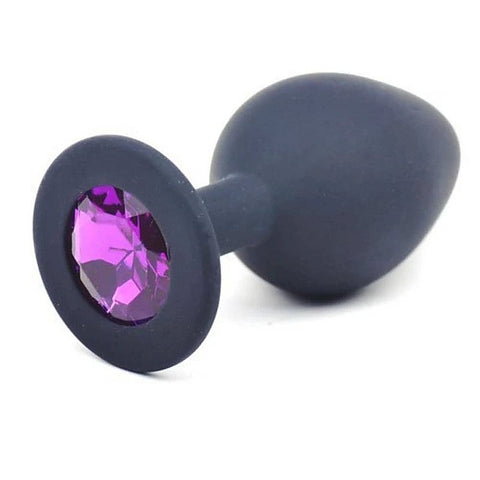Daytona Black Silicone Anal Plug by Doc Johnson