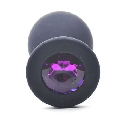 Daytona Black Silicone Anal Plug by Doc Johnson