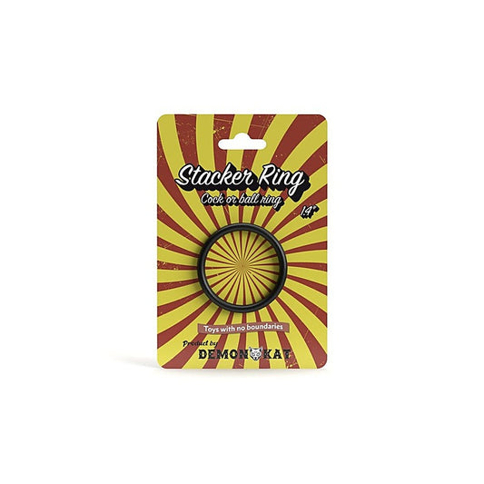 Stacker Stretchy Silicone Cock Ring by Demon Kat
