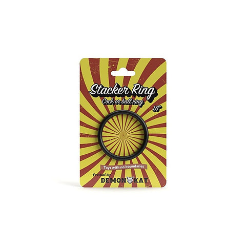 Stacker Stretchy Silicone Cock Ring by Demon Kat