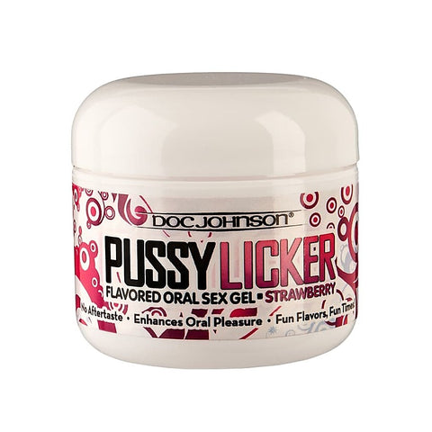 Pussy Licker Oral Sex Strawberry Gel by Doc Johnson