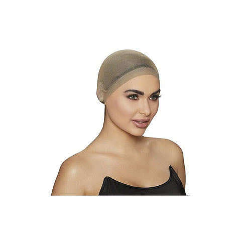 Womens Wig Cap Nude 2 Piece by Dream Girl Lingerie