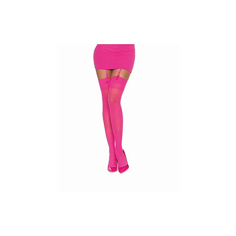Back Seam Womens Sheer Thigh High Stockings