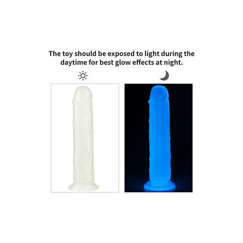 Lumino Play Suction Cup Realistic Dildo 8 Inch by Lovetoy