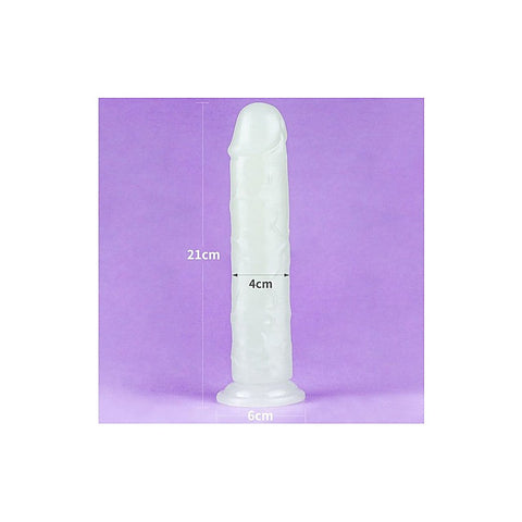 Lumino Play Suction Cup Realistic Dildo 8 Inch by Lovetoy
