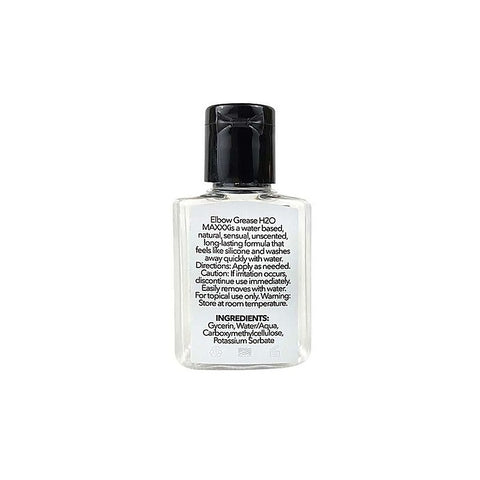 H2O MAXXX Water Based Lubricant Gel by Elbow Grease
