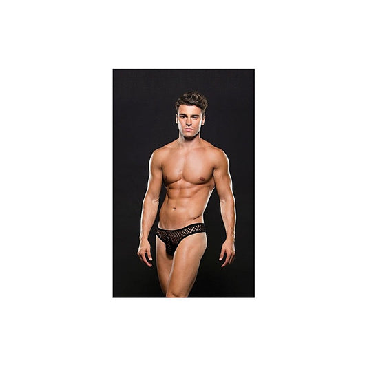 Modern and Sexy Fishnet Men's Thong by Envy