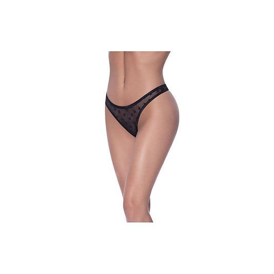 High Waist Micro Star Womens Thong by Magic Silk
