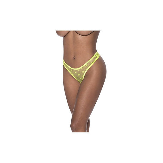 High Waist Micro Star Sexy Thong by Magic Silk
