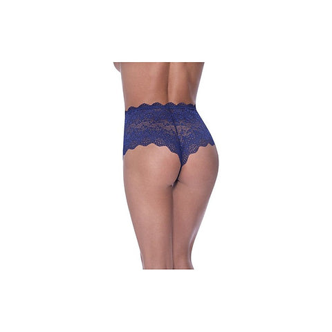Exposed Lingerie Split Crotch Lace Boy Short by Magic Silk