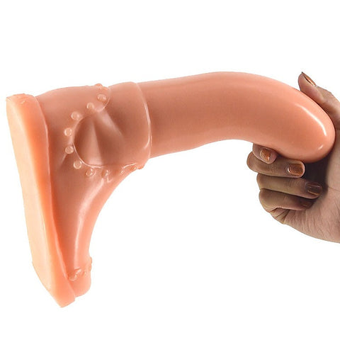 Boot Shape Realistic PVC Dildo by FAAK