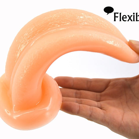 Tongue Shape Anal Plug by FAAK