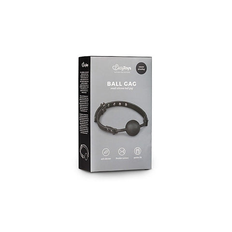 Bondage Ball Gag With Silicone Ball by Easytoys