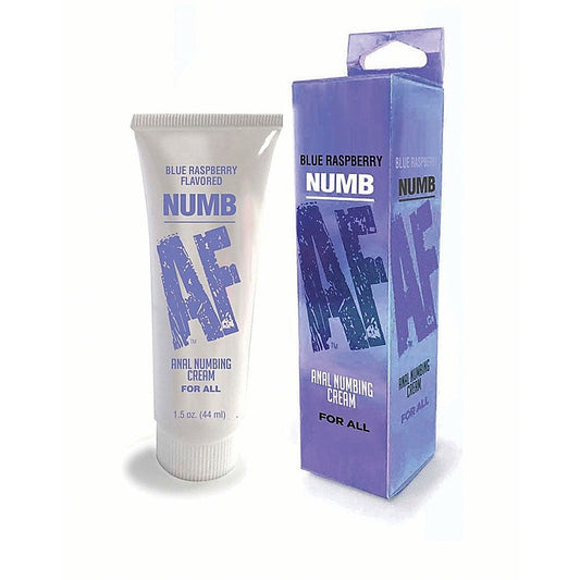 Numb AF Blue Raspberry Anal Lubricant by Little Genie