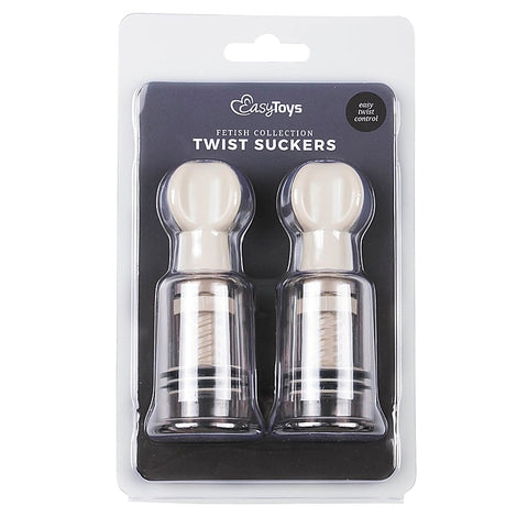 Nipple and Clit Suckers Medium by Easytoys