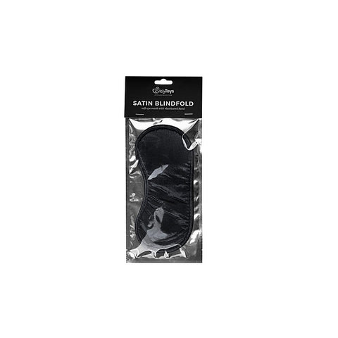 Black Satin Eye Mask by Easytoys