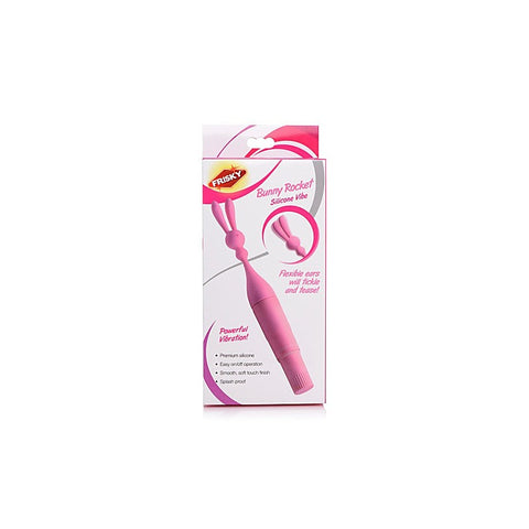 Frisky Bunny Rocket Multi Function Silicone Vibrator