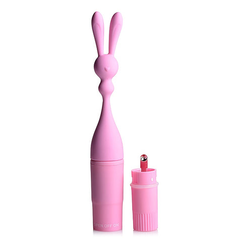 Bunny Rocket Silicone Vibrator by XR Brands