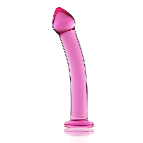 Glass Romance 3 Realistic Glass Dong by Lovetoy