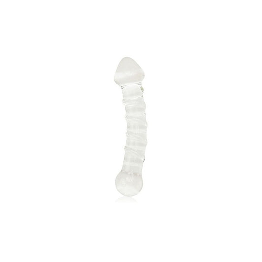 Glass Romance 5 Clear Glass Dildo by Lovetoy
