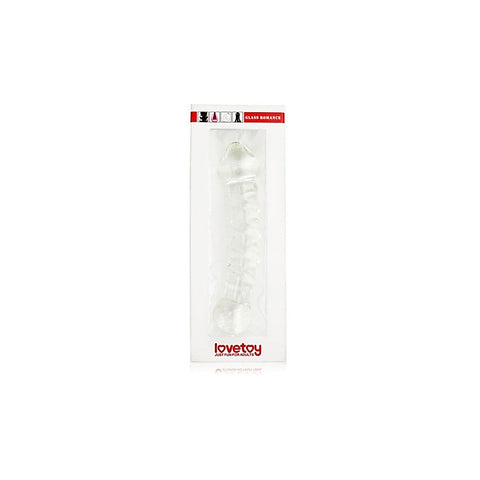 Glass Romance 5 Clear Glass Dildo by Lovetoy