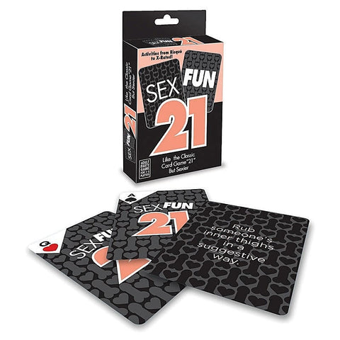 Sex Fun 21 Card Game by Little Genie