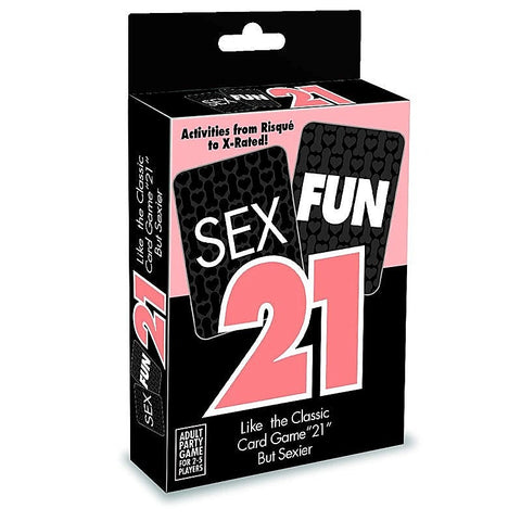 Sex Fun 21 Card Game by Little Genie