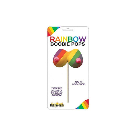 Rainbow Boobie Shaped Candy Pop by Hott Products