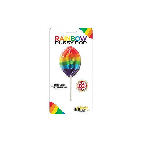 Rainbow Pussy Shaped Lollipop by Hott Products