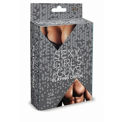 Sexy Girls & Guys Playing Cards by Little Genie