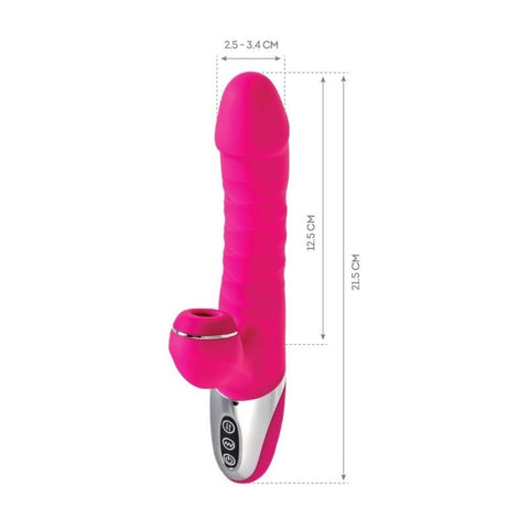 JOS To-Frolly Thrusting and Sucking Vibrator by ToyFa
