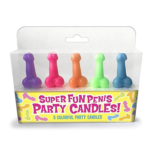 Super Fun Penis Candles - 5 Pack by Little Genie