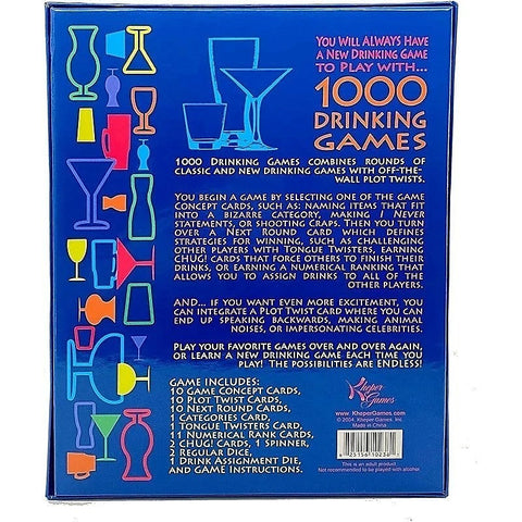 1000 Adult Drinking Game by Kheper Games