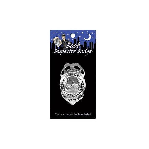Novelty Boob Inspector Badge by Kheper Games