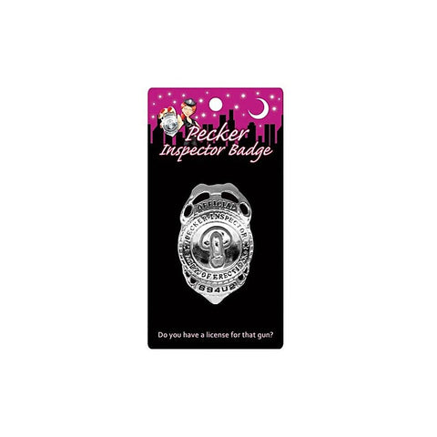 Novelty Pecker Inspector Badge by Kheper Games