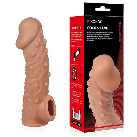 Stretchy Mens Cock Extender Sleeve 2 by Kokos